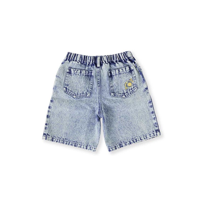 Goldie + Ace Kirby Relaxed Denim Shorts 3-5Y image number 3